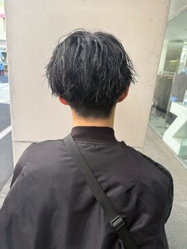 ノイ(neu) ラフツイスト・ショートマッシュ20代30代静岡メンズパーマ
