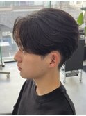 毛流れ フェザーショート くせ毛 鹿児島メンズ