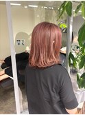 くびれショートボブ40代50代グレイカラー白髪染め白髪ぼかし