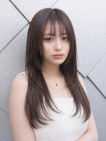 ゼンコー 表参道(ZENKO)&nbsp;ニュアンスカラー/レイヤーカット/透明感ブラウン/カラーカット