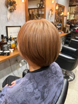 カフェアンドヘアサロン リバーブ(cafe&hair salon re:verb) ミルクティーブラウン