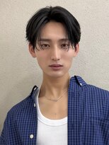 ハニーシブヤ(HONEY shibuya) センターパートニュアンスパーマ