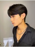 リバースセンターパート/ニュアンスパーマ/ニュアンスウルフ