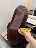アウラヘアーサロン(aura hair salon)&nbsp;髪質改善カラー×レッドブラウン