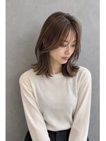ラベルムバイエーケー(La Belleme by AK)&nbsp;ラベンダーブラウン鎖骨レイヤー