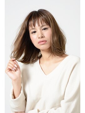 アースコアフュールボーテ 新潟中野山店 (EARTH coiffure beaute) 大人の抜け感ミディアム