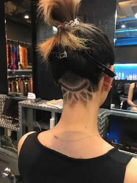 ゾーマ(ZOUMA) バリカンアート 花柄