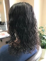 ルアンジュ(Le ange)&nbsp;ソバージュ系パーマ（くるくるパーマ）