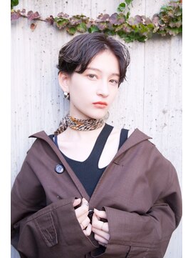 シエナ 渋谷(Siena) siena ハンサムショート×ダークグレージュ