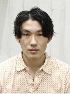 ヨシザワインク プレミアム 横浜 桜木町店(YOSHIZAWA Inc. PREMIUM) 【ヨシザワ横浜】センターパート緩めスパイラルパーマ