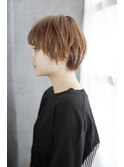 吉祥寺3分/夏のイメチェン耳かけ毛先パーマフォギーベージュ/047