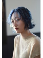 ナビッジ(NABIGE)&nbsp;ハイトーンの切りっぱなし外ハネボブ