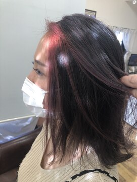 リリー ヘアーアンドビューティー(Lily) フェイスフレーミングカラー