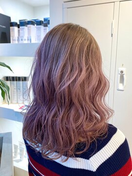 ジーナ 博多(Zina) 【Zina】くびれ/前髪/イヤリングカラー/春カラー/20代30代40代