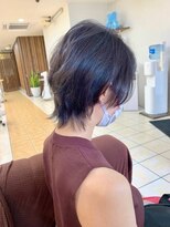 クオリス 上福岡店(QUALIS)&nbsp;小顔/ショート/ショートグラ/くせ毛/丸み/ダークブラウン/40代