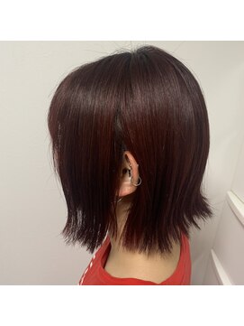 サロンドミルク 溝の口店(salon de MiLK) 秋っぽボルドーカラー♪