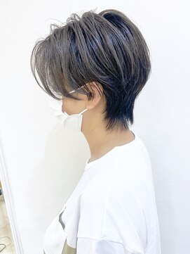 モリオフロムロンドン 松戸店(Morio from London) 【松戸　ムラマツ】大人グレージュハンサムショートウルフ