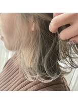 クロト(Clotho)&nbsp;イヤリングカラー/インナーカラーダブルカラーブリーチ白髪染め