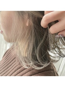 クロト(Clotho) イヤリングカラー/インナーカラーダブルカラーブリーチ白髪染め