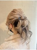 【MICHI refre店　佐藤彩】ポニーテール