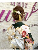 振袖ヘア☆