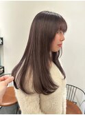 池袋 イルミナカラー 髪質改善 レイヤー　ラベンダー ブラウン♪