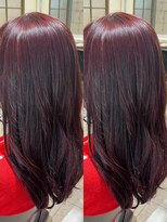 ネオリーブカップ 町田店(Neolive capu)&nbsp;Wカラー ＊ カシスレッド【町田/ブリーチ/暖色】