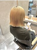 切りっぱなしボブ
