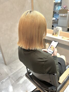 アイス(kice) 切りっぱなしボブ