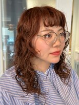 ファンファンバイルー 岐阜(fan fun by Rooo)&nbsp;デザインパーマウルフパーマ韓国風パーマ