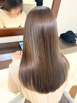 アルフラン(al franc) 髪質改善カラー/ミルクティーアッシュブラウン