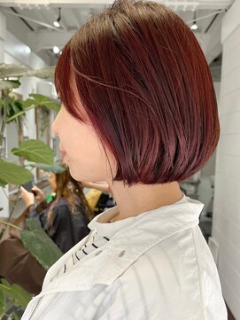 ラレイ ハラジュク(Lalei harajuku) チェリーレッド/チェリーバイオレット/チェリーブラウン/ボブ