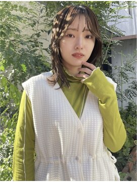 アルコイリスバイドールヘアー(ARCOIRIS by Dollhair) 都島/髪質改善/酸性ストレート/ブリーチ/韓国風/ミルクティー