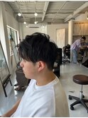 MEN'SHAIRアッシュブラックベリーショートダークアッシュ