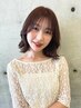 【1番人気でお得♪】カット＋艶髪カラー￥7850/小顔ショート