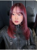 似合わせカットメルティカラーフェミニンロング_ba540841