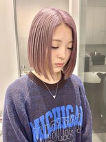 イリ(iLi)&nbsp;【iLi×REN】ペールピンク/ミニボブ