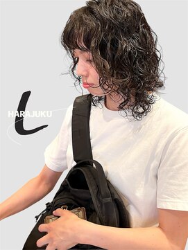 ラレイ ハラジュク(Lalei harajuku) 原宿レイヤーカットスパイラルパーマウェーブヘアウェーブパーマ