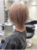 ◎マッシュウルフブリーチミルクティーベージュ
