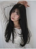 レイヤーカット／ナチュラル／モテ髪/銀座/ロングレイヤー