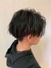 【男前コース】 カット＋スパイラルパーマorツイストパーマ　￥11,000