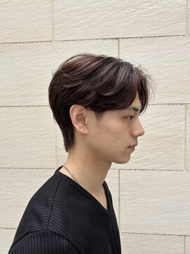 スタイル 成城学園前(STYLE) メンズ センターパート 曲がる縮毛矯正 くせ うねり解消