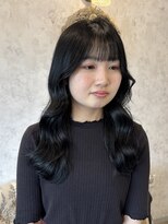 ディーヴァヘアーエズ(DIVA hair Eze) 【haruna】ダークブラック/コリアンブラック/ロング