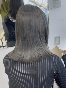 ビューバイネオリーブ 用賀店(Beau'r by neolive) 黒髪ボブルフネビージュ小顔ワンレン《用賀》