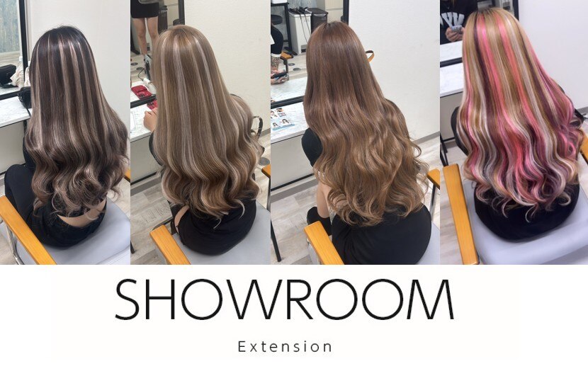 エクステ 40本に関する美容院・美容室・ヘアサロン シール