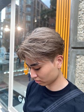 アイリーヘアデザイン(IRIE HAIR DESIGN) 【IRIE HAIR福岡】センターパート×ミルクティーベージュ