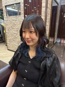 キャラ 池袋本店(CHARA) インナーカラーをアップグレード！インナーグラデーション