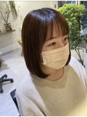 丸みボブ