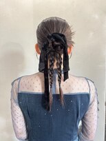 ナービス(NARVIS)&nbsp;似合わせヘアセット/三つ編みアレンジ/大人可愛い