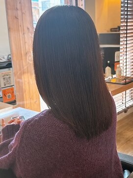 【86.縮毛矯正×髪質改善】白髪染め・ショートカットも◎